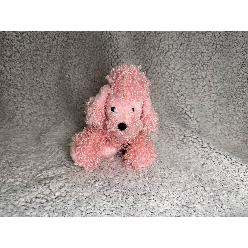 Ganz Webkinz Pink Poodle Plush Stuffed Animal. NO CODE.